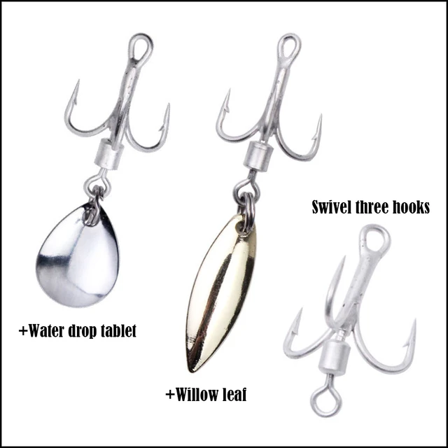 Carbon Steel Bait Treble Hook  Carbon Steel Fishing Tackle