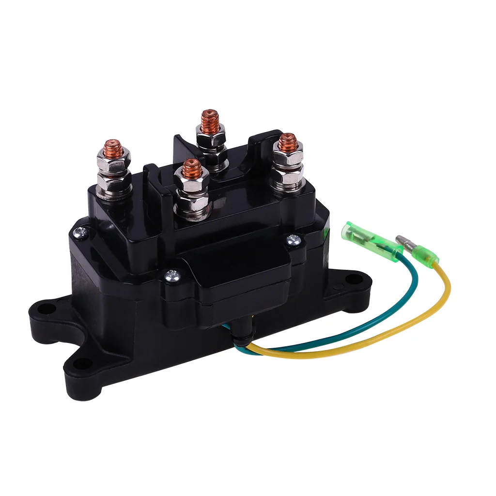 

12V Universal Solenoid Relay Contactor Winch Rocker Switch for ATV UTV