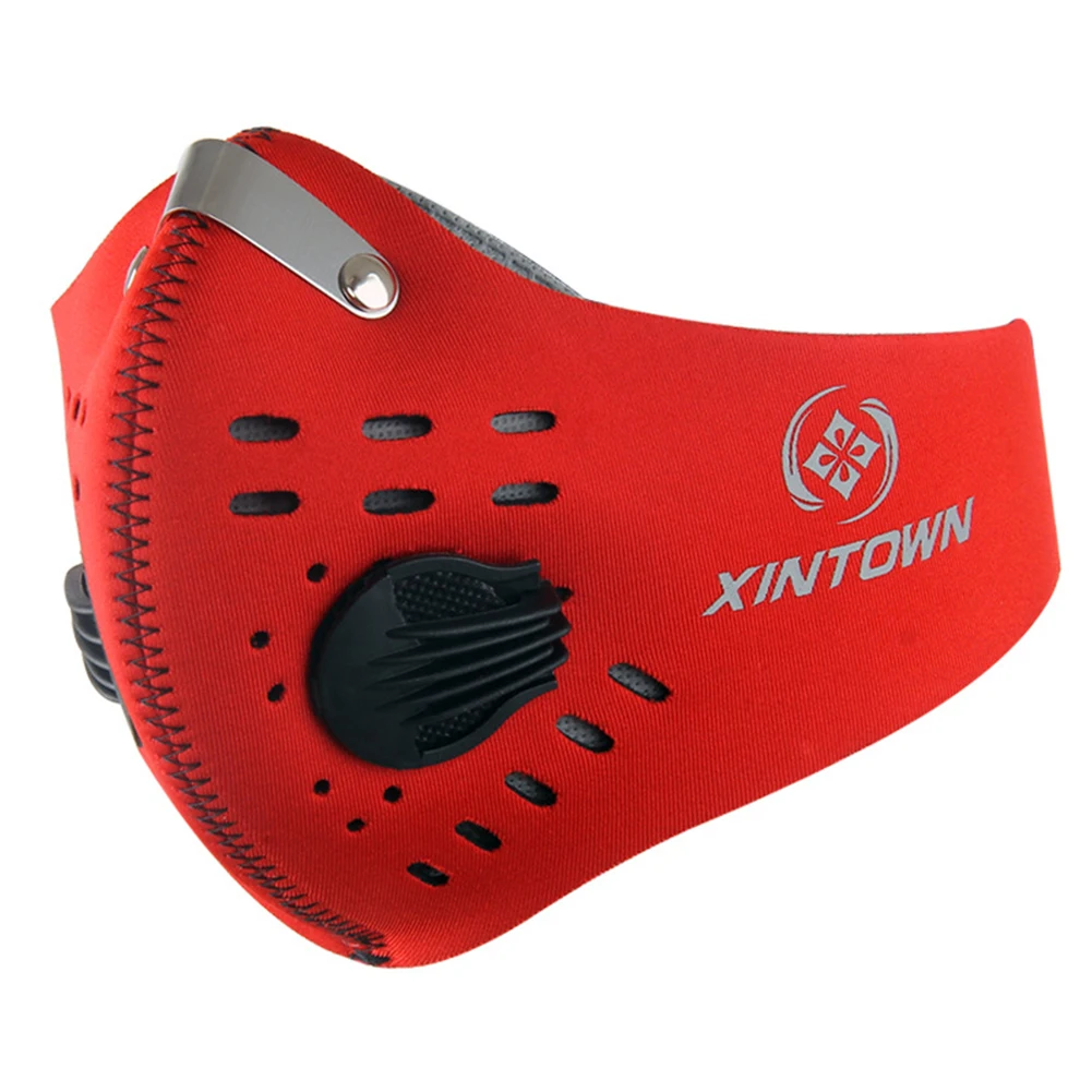 

Outdoor Soft Anti Dust Bicycle Face Mask With Filter Activated Carbon Men Women Running Cycling Anti-Pollution Bike Face Mask