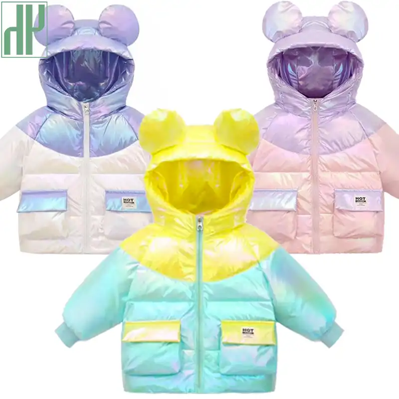 Toddler Baby Kids Boys Warm Winter Jacket Hoodies Outwear  Coat Clothes Hot