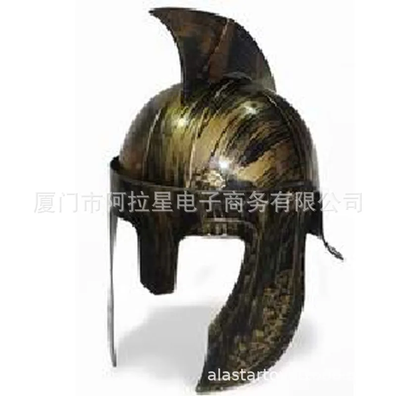 

Trigeminal Mask Rome Cap Pointed Crown Classical War Soldiers Helmet Ball Party Cosplay Table