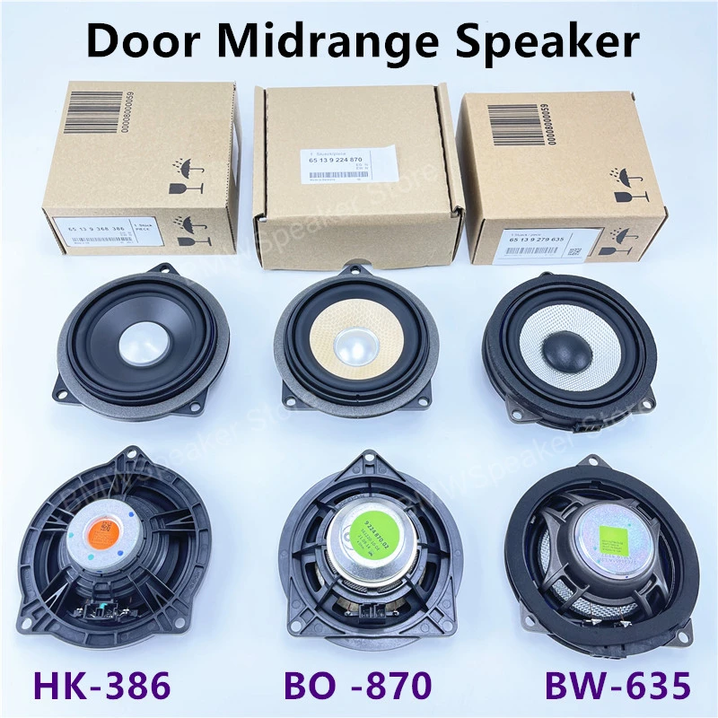 For BMW G30 G20 F10 F11 F25 F22 F30 F32 F34 E60 E90 F48 G01 G05 X4 Series High Quality Audio Horn Speakers Midrange Loudspeaker For Audio Speakers Kit Midrange Speakers Midrange Horn
