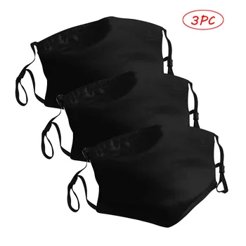

3pc Dust Women Men Muffle Face Mouth maska маска Breathable Mouth maschera Unisex Face Solid Color masken For Disposable masca
