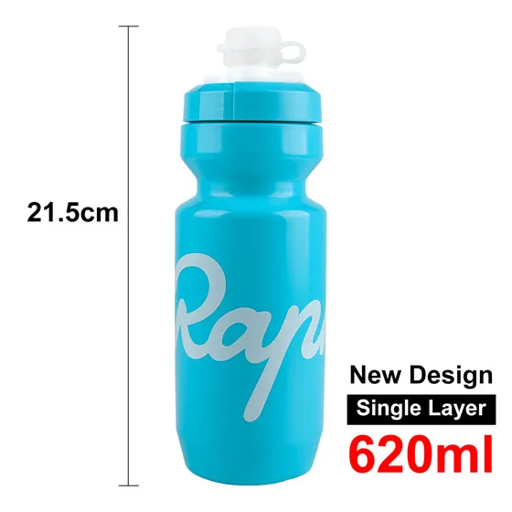 Rapha Спортивная велосипедная бутылка для воды герметичная Ультралегкая ПП бутылка для воды 620/750 мл велосипедная бутылка для воды с замочком - Цвет: Blue White 620ml