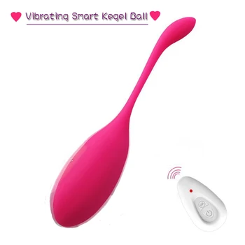 

16 Speed Vibrating Vaginal Balls Smart Kegel Exercise For Women Vagina Massager Egg Vibrator Intimate Goods Geisha Ball sex toy