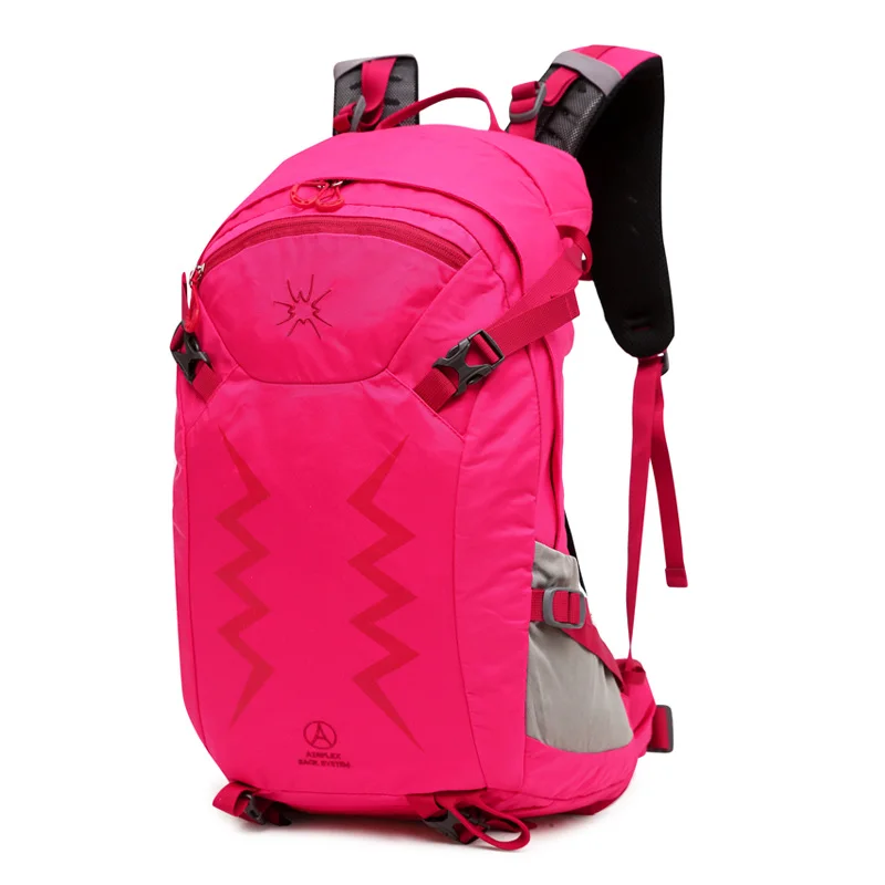 38L Открытый походный рюкзак Водонепроницаемый туристический рюкзак для туризма Женский Мужской треккинг альпинистские рюкзаки дождевик - Цвет: Rose Red 38L
