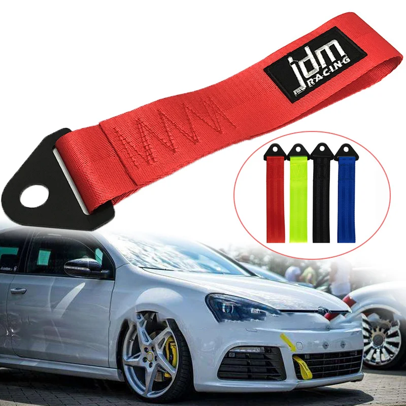 Details about   Racing Illest High Strength Red Nylon Trailer Tow Ropes JDM Strap Tow for Car 