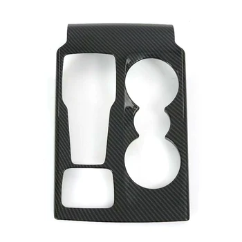 

Carbon Fiber Gear Shift Panel Decoration Cover Plate Cover Trim Frame Car Accessories for Ford Focus 2019 2020