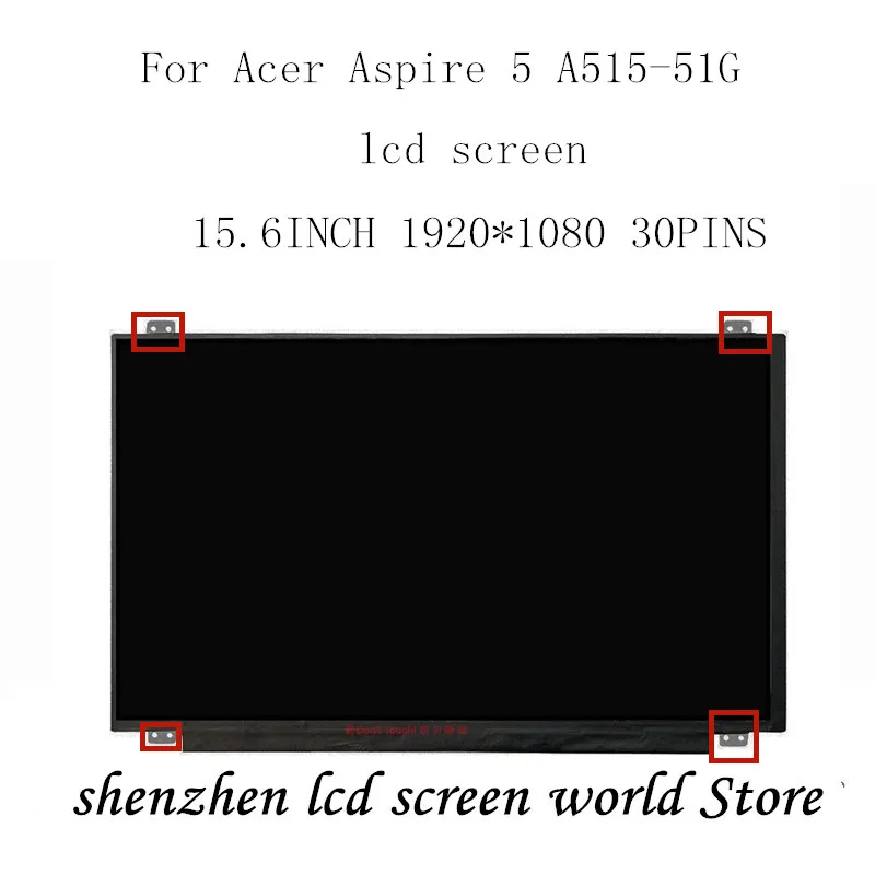 ЖК-дисплей 15 6 дюйма для Acer Aspire 5 сменный экран A515-51G FHD X светодиодная матрица