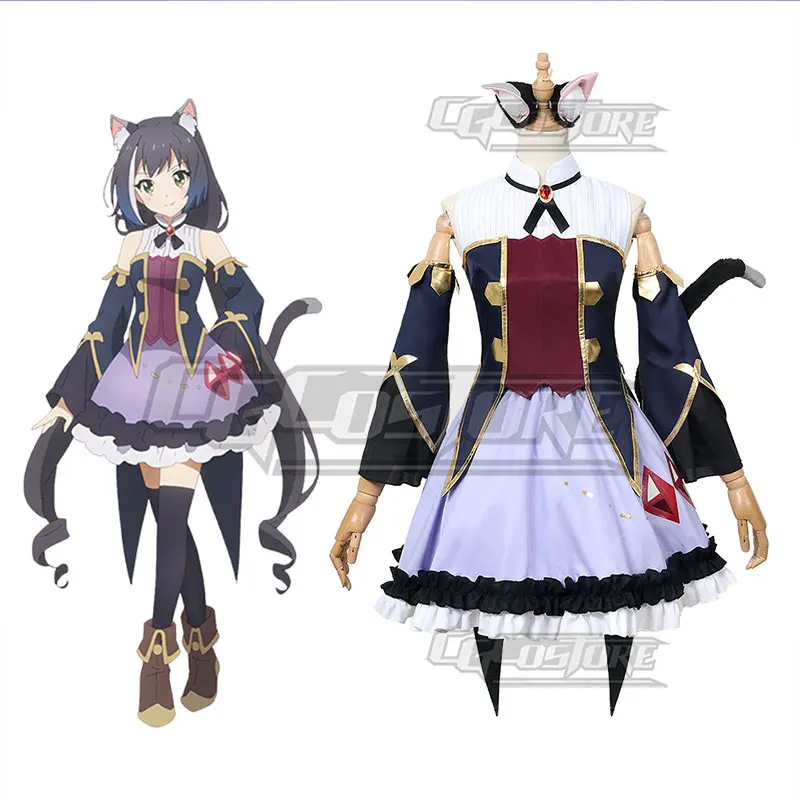 

Anime Princess Connect! Re:Dive Kyaru Cosplay Costume Uniform Dresses Christmas Halloween Free shipping CG723WZP
