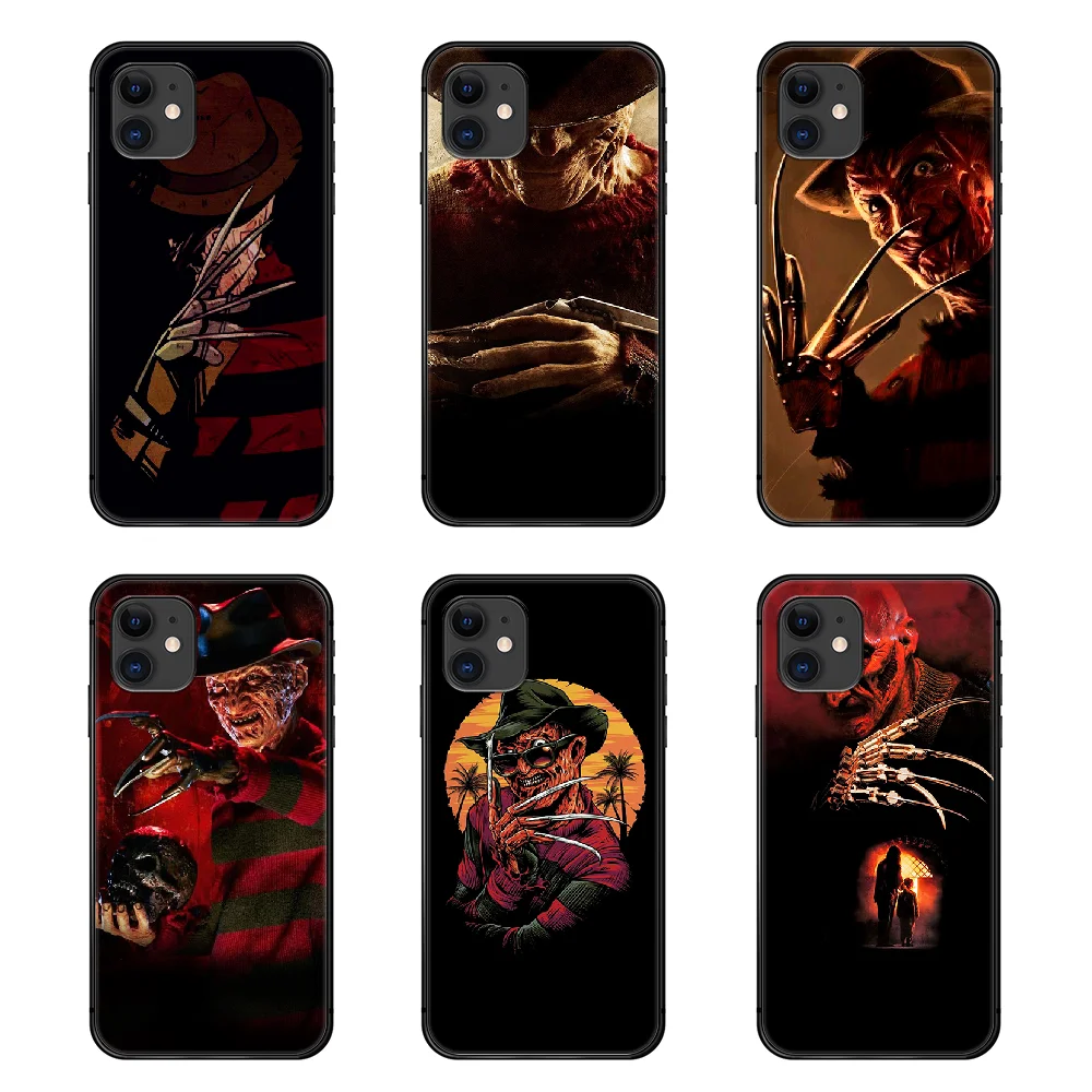 Freddy Krueger чехол для телефона Корпус Корпуса iphone 5 5s se 2 6 6s 7 8 plus X XS XR 11 PRO MAX черный
