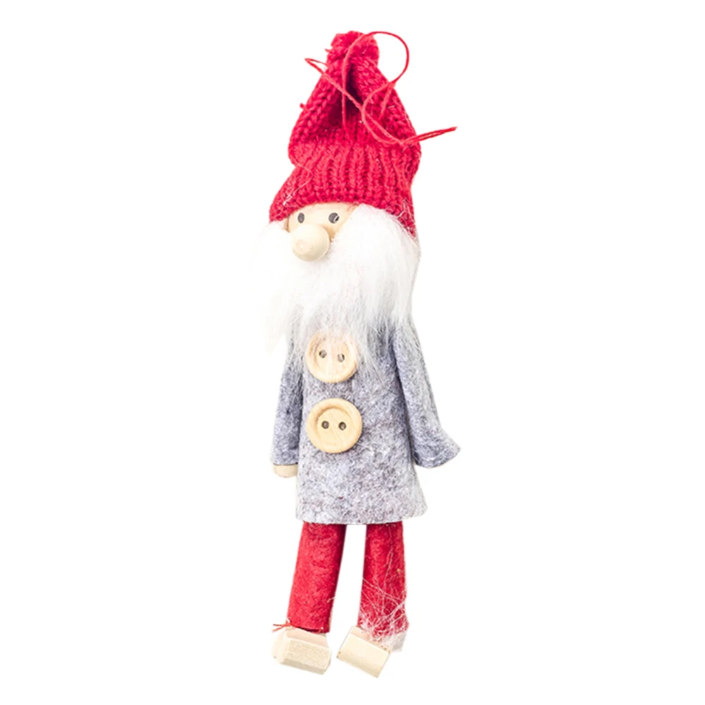 

Christmas decorations for home Wooden Doll Pendant Christmas Tree Hanging Ornaments Decoration Xmas Tree Ornament