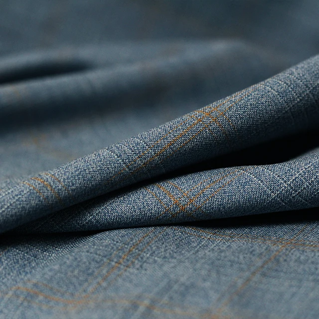 Tecido Japonês Xadrez Azul - PontoTextil