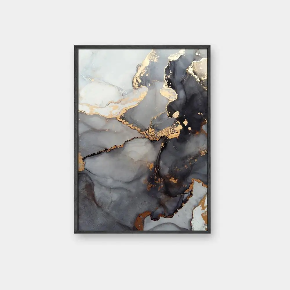 Large-Black-and-Gold-Marble-Wall-Decor-on-Gray-Abstract-Canvas-Painting-Wall-Art-Nordic-Print (6)
