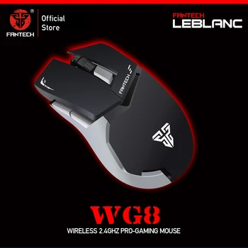 

FANTECH WG8 2.4G Wireless Mouse 6 Buttons 2000DPI Gaming Mouse Wireless Mice With USB Receiver Mouse For PC Notebook