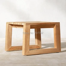Уличная мебель деревянная мебель натуральный тик sidetable