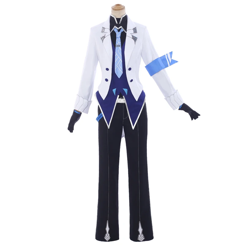 Аниме! Honkai Impact 3 версия Fu Hua Night Squire Battlesuit Готическая униформа косплей костюм унисекс костюмы на Хэллоуин - Цвет: Fuka costume