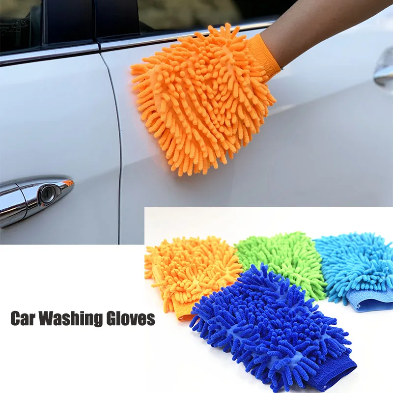 1pc Car Wash Gloves For Honda Ciimo Elysion AVANCIER CR-Z INSIGHT UR-V XR-V Legend N-Box N-WGN | Автомобили и мотоциклы