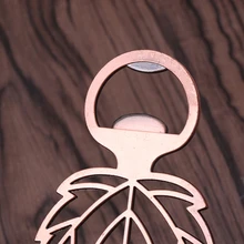 Античная медь кленовый лист пива вина открывалка для бутылок барная посуда инструмент Свадебная вечеринка 72XF