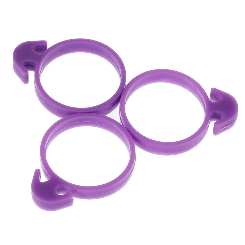 10 loaded silicone retaining ring Pastry bags Cable tie sealing ring suitable for decorating pastry bags cake or biscuits
