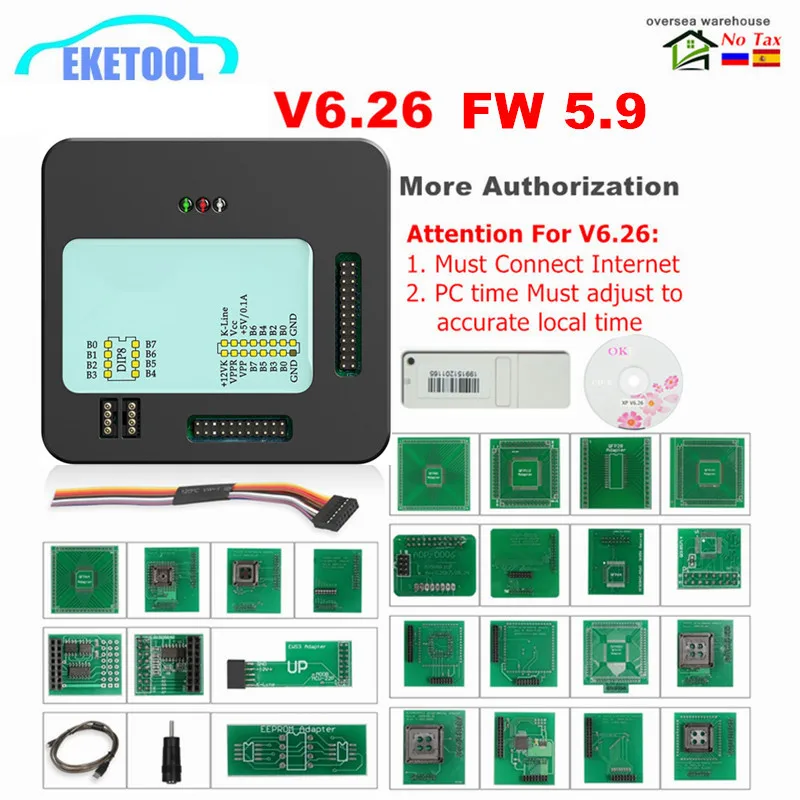 XPROG V6.26 V6.12 V6.17 добавить новое разрешение V5.86 V5.55 V5.84 X PROG м металлическая коробка M