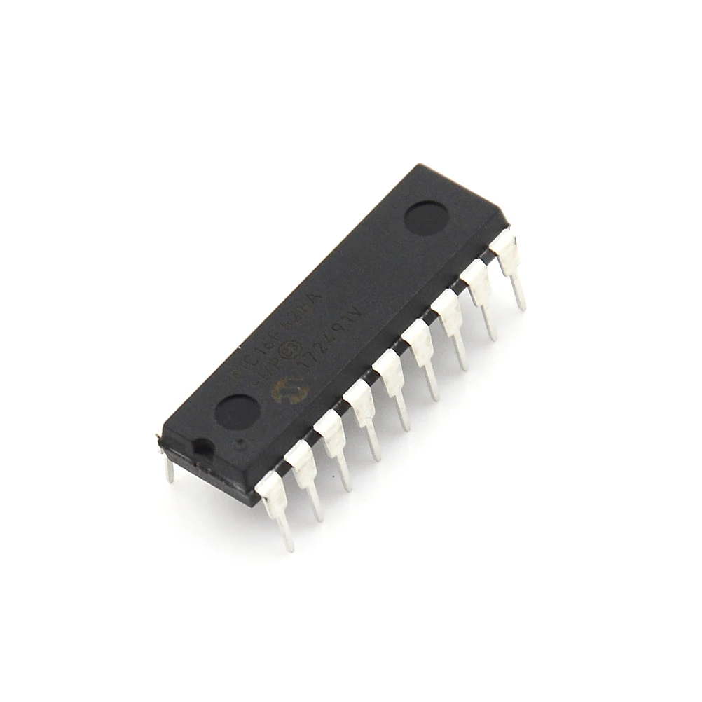 1pcs IC MICROCHIP DIP-18 PIC16F628A PIC16F628A-I/P Microcontroller Processor Clock Mode Low Voltage Low Speed