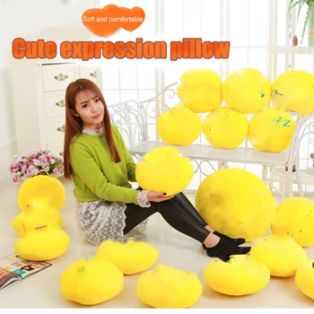 

Cute Expression Plush Toy Cushion Soft Removable and Washable Seat CushionChildren Kids Girlfriend Birthday Gift Cushion Hogard