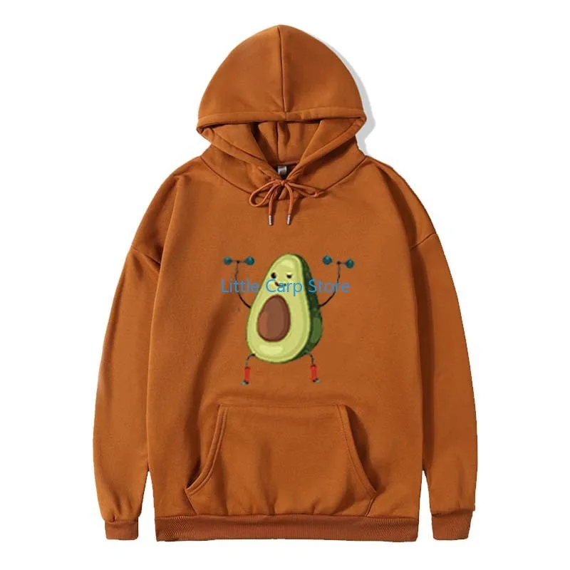 2021 New Harajuku Fitness Papaya Cute Refreshing Printed Sweatshirt Hoodie 2
