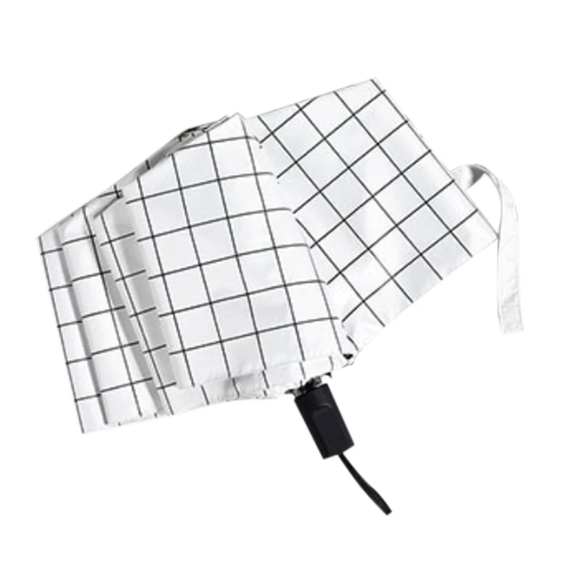 Полностью автоматический полосатый сетчатый зонт сильный Ветрозащитный костюм для женщин и мужчин