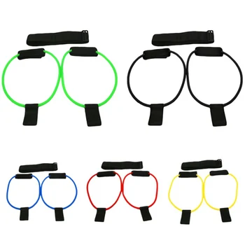

Belt Fitness Resistance Belt Muscle Waist Belt Adjustable Workout Loop Elastic Muscles Trainer Glute Lifter Resistance Band