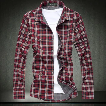 

Printed Plaid Striped Mens Shirts Formal Slim Fit Hawaiian Shirt Casual Long Sleeve Plaid Shirt Men Luxury Summer Shirt