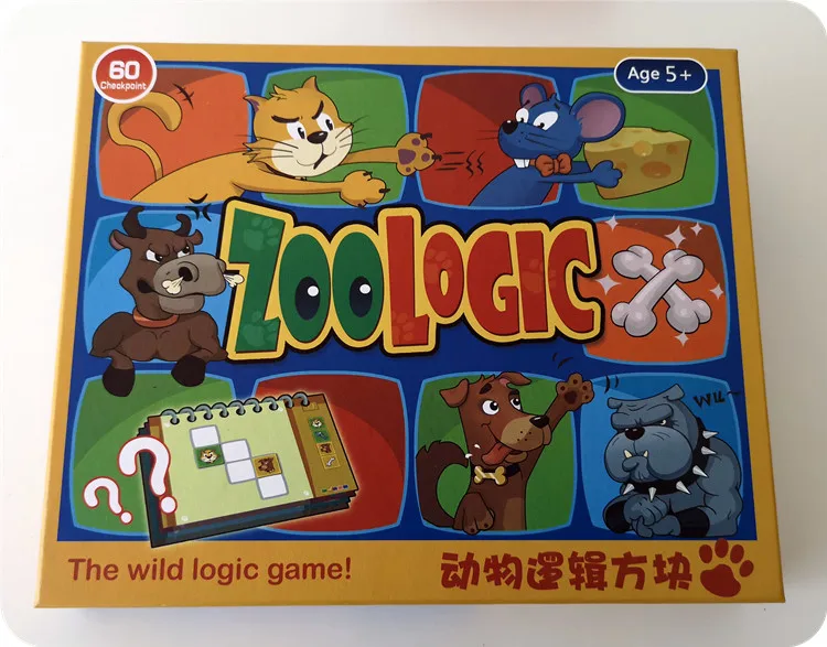 

Animal Logic Box Peacekeeping Operations Thought Training Toy Concentration Table Game Children's Puzzle Chess