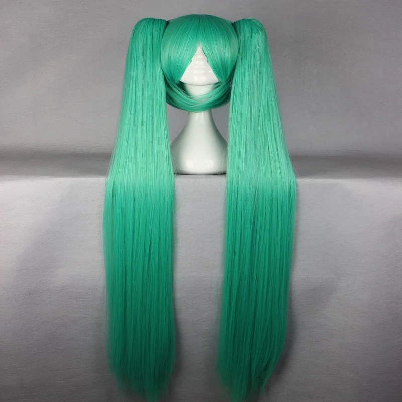 Производитель Hikoushiki Hatsune Mix косплей парик Мику хацуне Косплей парики термостойкие синтетические Хэллоуин Карнавал вечерние женские волосы