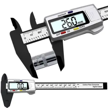 

Electronic Digital Caliper Stainless Steel Body with Large LCD Screen | 0 - 6 In Dropship