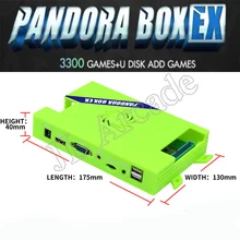 Nieuwe Prestaties Hoogte 3A-Game Pandora 'S Box Arcade Fhd 1080P Pandora Box Ex 3300 In 1 Game Glad 3d arcade Game Pandora Arcade