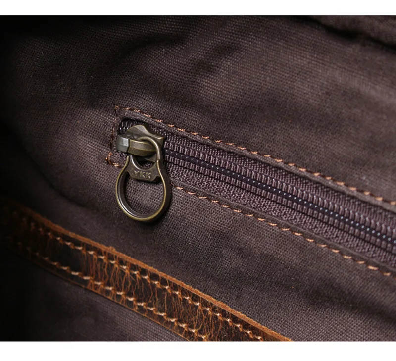 Woosir Classic Leather Cross Body Bag for Men