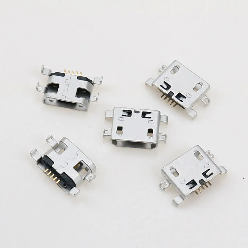 Cltgxdd 100 шт. Micro USB разъем для Xiaomi Redmi для huawei разъем PCB зарядный порт для мобильного питания обучающая машина