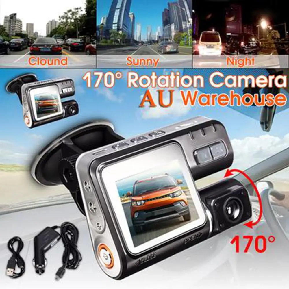 

Car DVR Dash Cam IR Night Vision HD 1080P 1.8" LCD Car DVR Camera 90° 30fps Video Registrator Recorder
