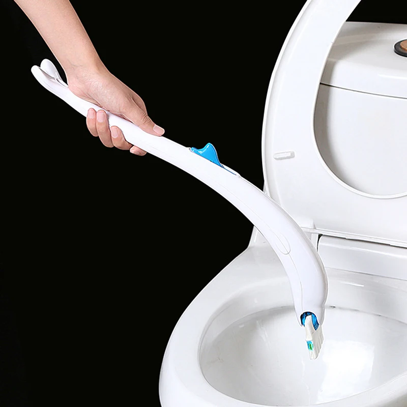 Disposable Cleaning Toilet Brush Home Bathroom Replaceable Concentrated Detergent Head Household Cleaning Tools
