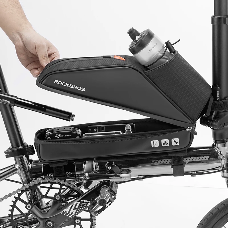 Fiets-transporttas voor 20 vouwfiets - handige opbergtas in zwart