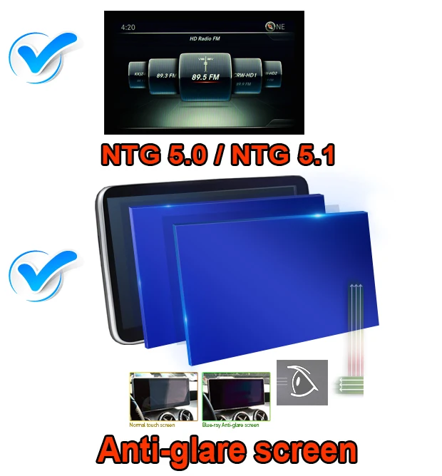 Android 8,1 автомобильный Dvd Navi плеер для Benz E class 2 двери купе C207 A207 автомобильный монитор аудио gps стерео Авто все в одном - Цвет: Anti-glare 5.0