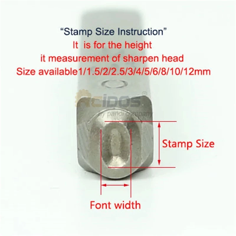 Steel Stamp 1/1.5/2/2.5/3/4 MM Letters Standard Font Style Punch Stamps Alphabets(A-Z &) 27pcs/box,metal stamping tool