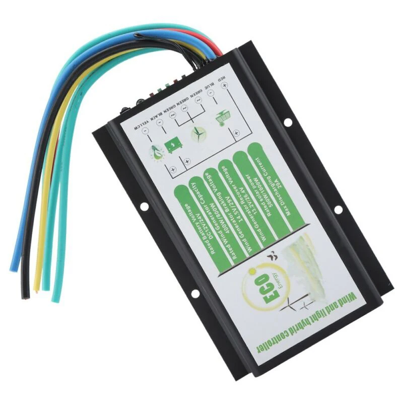 

Regulator Charge Controller Waterproof 20A 12V/24V 400W/800W Replacement