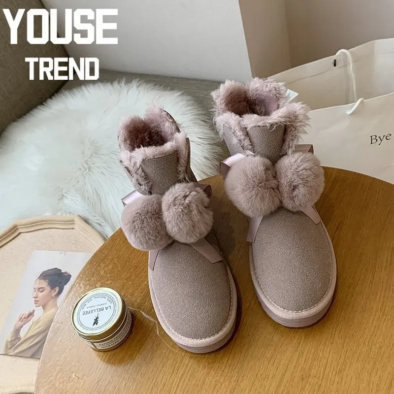 

Winter Boots Thick Warm women's shoes 2020 Snow Boots Winter Boots Women Cute Cotton Shoes Women's Winter High Boots