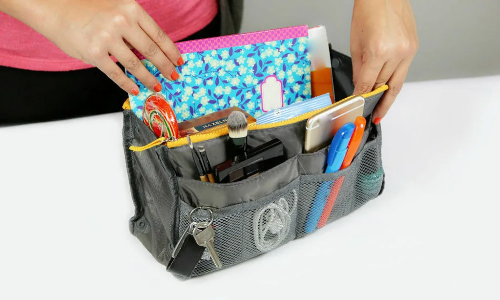 Сумка в сумке кошелек большой вкладыш Органайзер дорожная сумка большой емкости Складная спортивная сумка Упаковка Кубики багаж сумка для девочек# TX
