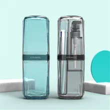 6 шт./компл. путешествия Зубная щётка коробка для чашек на открытом воздухе зубная паста для хранения Чехол гребень для туалетных принадлежностей Органайзер Ванная комната инструменты для туалета