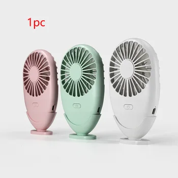 

LED Light USB Fan Cooling With Stand Home Natural Gift Speed Adjustable Portable