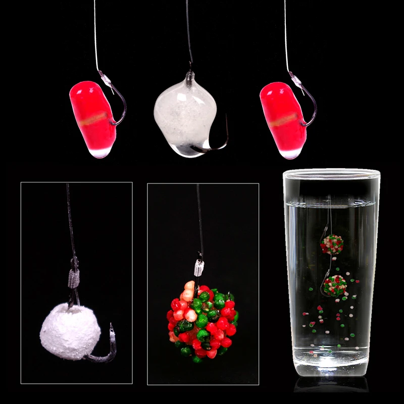 

1 Bottle Carp Fishing Sticky Bait Boillie Grass Carp Fishing Pellet Bait Egg Lure Red Worm Corn Fruit Potato Flavor Pole Fishing