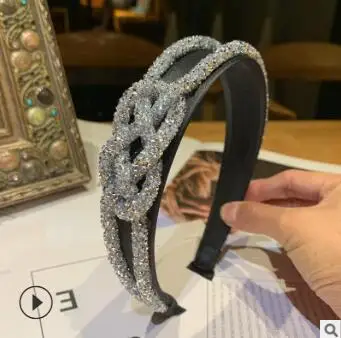 30 шт/лот DIY простой мульти Набор шнек плетеное головное кольцо ретро Галстук Узел повязки на голову Инструменты для укладки волос аксессуар HA1242 - Цвет: 11