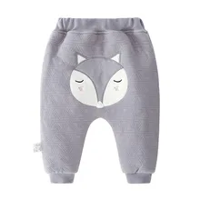 Одежда для маленьких мальчиков, брюки, штаны для маленьких мальчиков и девочек с принтом милого кота, хлопковые теплые штаны-шаровары, одежда для детей 6 мес.-3 лет,#15